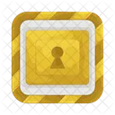 Keyhole Lock Security Icon