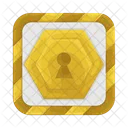 Keyhole Lock Security Icon