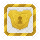 Keyhole Lock Security Icon