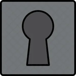 Keyhole Lock Key Security Protection Private Password Secure Secret Access Key Hole Hole  Icon