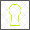 열쇠 구멍 자물쇠 키 보안 보호 은밀한 암호 안전한 비밀 접속하다 열쇠 구멍 아이콘