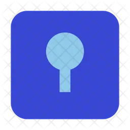 Keyhole square  Icon