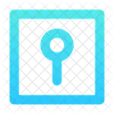 Keyhole square full  Icon