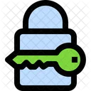 Keylock Network Computer Icon