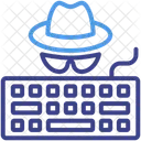 Keylogger Sicherheit Tastatur Symbol