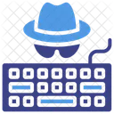 Keylogger Sicherheit Tastatur Symbol