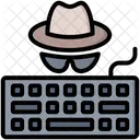Keylogger Sicherheit Tastatur Symbol