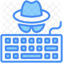 Keylogger Sicherheit Tastatur Symbol