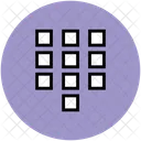 Keypad Phone Mobile Icon