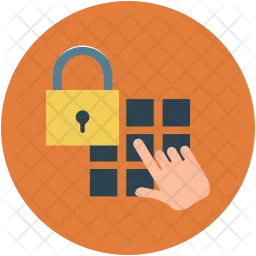 Keypad lock  Icon