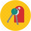 Keys Keychain House Icon