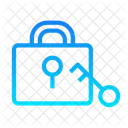 Justice Key Padlock Icon