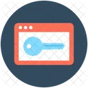 Keyword Key Security Icon
