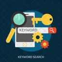 Keyword Search Seo Icon