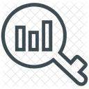 Schlusselwort Analytik Analyse Symbol