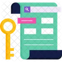 Keyword Density  Icon