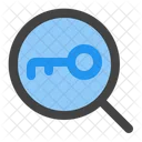 Keyword Search Magnifying Glass Icon