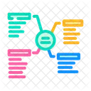 Keyword Clustering Seo Icône