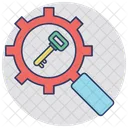 Keyword Research Optimization Icon