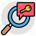 Keyword Research Keyword Analysis Find Keyword Icon