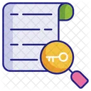 Keyword Research Icon