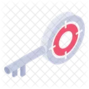 Key Goal Target Keyword Keyword Aim Icon