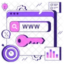 Keywording Keyword Website Keyword Ranking Icon