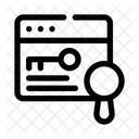 Keywording Tagging Seo Icon