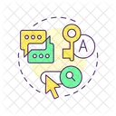 Keywords and topics  Icon