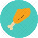 Fried Chicken Icon Icon