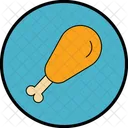 Fried Chicken Icon Icon