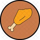 Fried Chicken Icon Icon