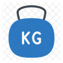 Kg Weight Exercise Icon