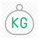 Kg Weight Measure Icon