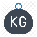 Kg Weight Measure Icon