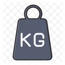 Kg Weight Meter Icon