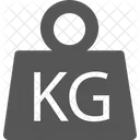 Kg Weight Kilogram Icon