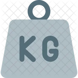 Kg Weight  Icon