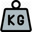 Kg Weight Kg Kilogram Icon