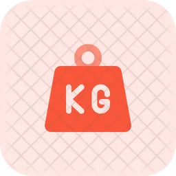 Kg Weight  Icon