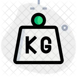 Kg Weight  Icon