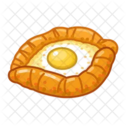 Khachapuri In Adjarian  Icon