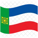 Flag Country Khakassia Icon