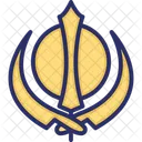 Khanda Sikhism Sikhi Icon