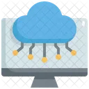 KI Cloud Computing KI Cloud Intelligenz Cloud Symbol