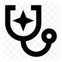 Stethoskop Medizin Diagnose Symbol