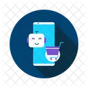 KI im E-Commerce  Symbol