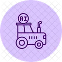 KI in der Landwirtschaft  Symbol
