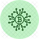 KI in Kryptowährung  Symbol