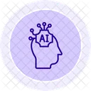 Ai Learning Farbkreis Symbol Symbol